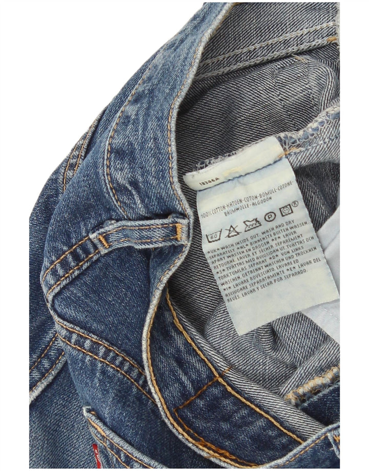 Levi's Masculino Capri Jeans Tamanho 34 W34 L17 Azul Algodão