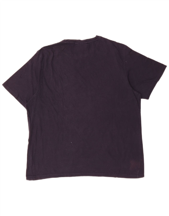 Camiseta gráfica masculina PUMA Top XL algodão azul marinho