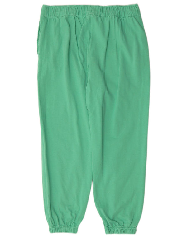 Calça de treino feminina Nike Joggers UK 16 grande algodão verde
