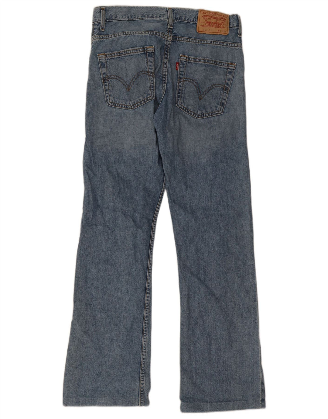 Calça jeans masculina Bootcut Levi's W29 L30 azul algodão