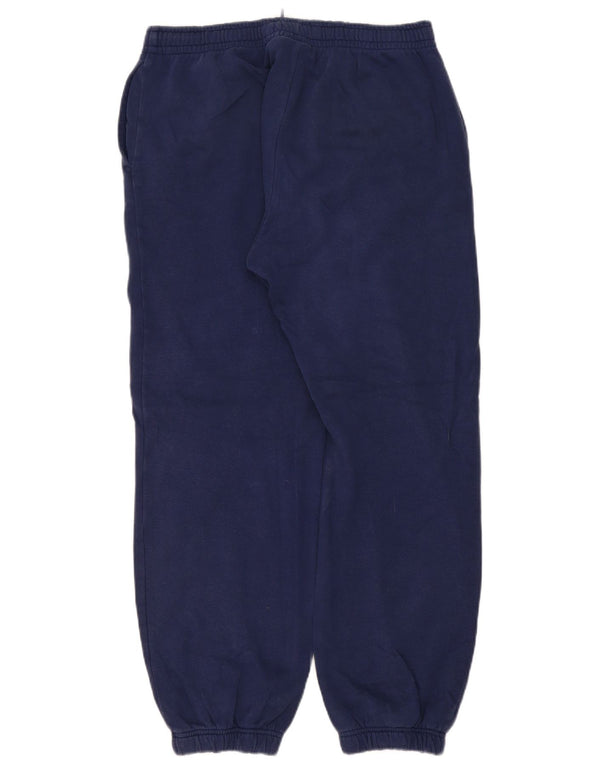 Kappa Mens Graphic Tracksuit Calça Joggers Grande Algodão Azul Marinho