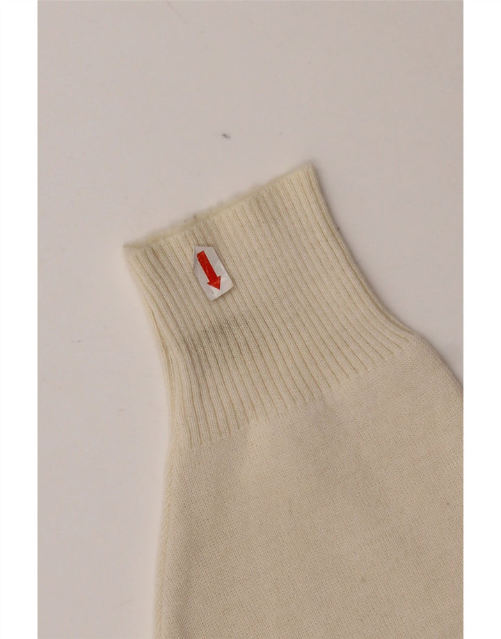 Suéter masculino Il Granchio com gola redonda, lã branca média