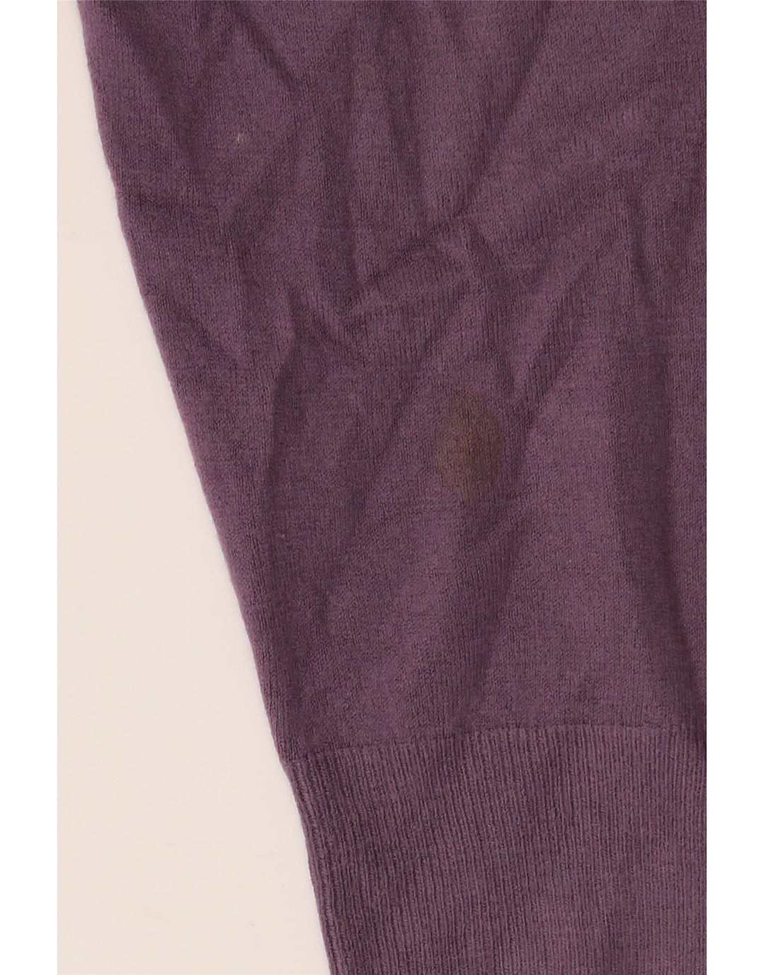 Suéter masculino MARKS & SPENCER Blue Harbor com decote em V médio roxo