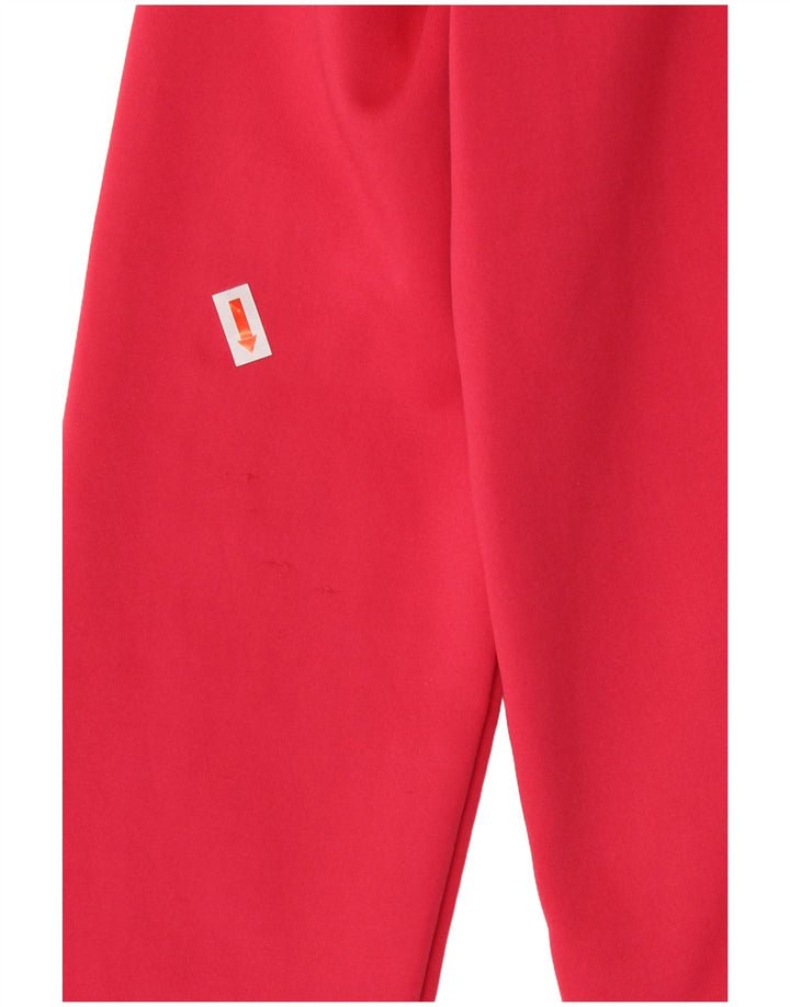 ADIDAS Womens Tracksuit Top Jacket UK 6 XS Rosa Algodão