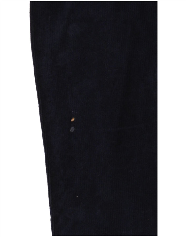 Leggings femininas Marks & Spencer Reino Unido 16 grande algodão azul marinho