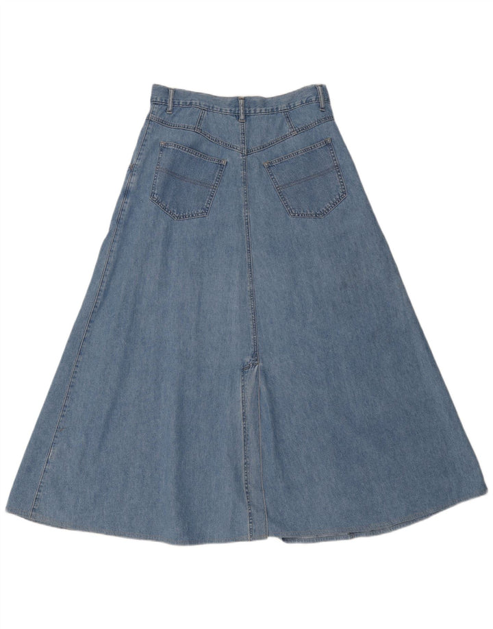 Saia jeans maxi feminina Jep IT 42 médio W32 azul