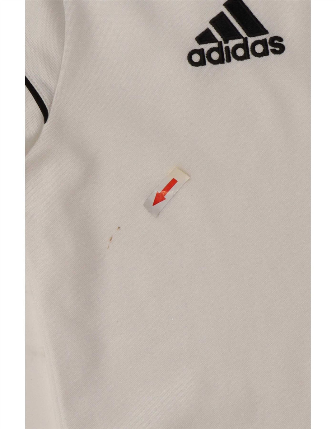 Adidas Mens Climalite Camiseta Top XS Branco Colourblock Poliéster
