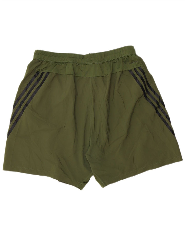 ADIDAS Mens Aeroready Sport Shorts XL Verde Poliéster