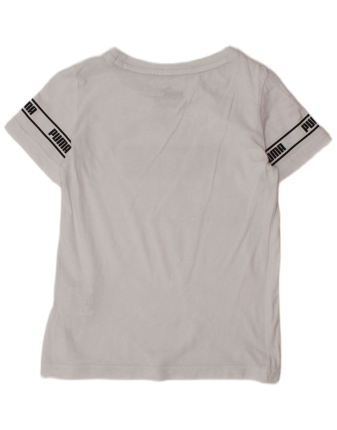Camiseta PUMA Boys Graphic Top 4-5 Anos Algodão Branco