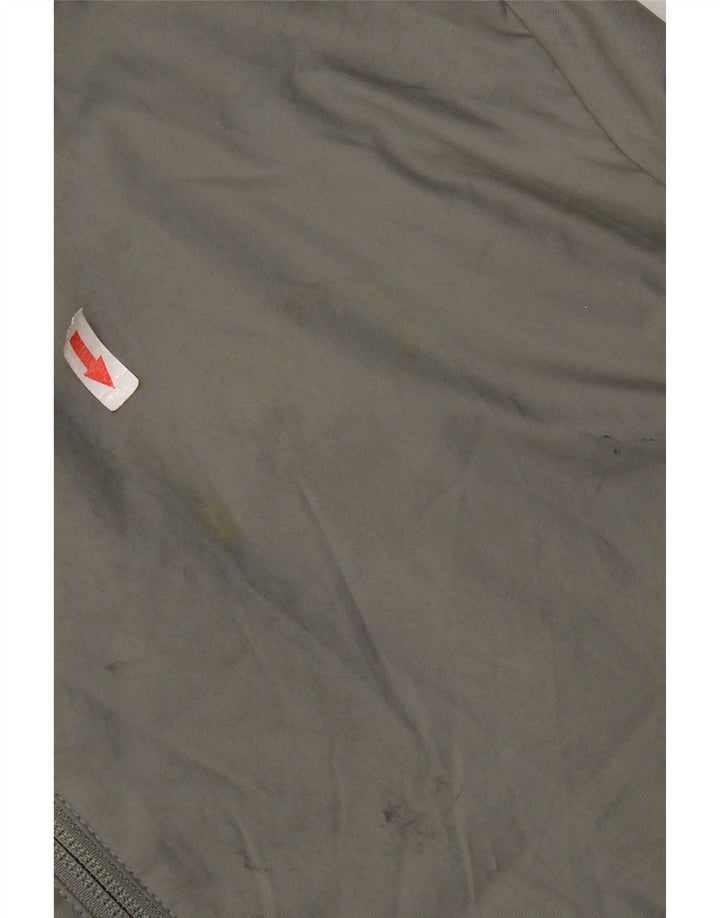 Nike Mens Treino Top Jacket Médio Cinza Poliéster Esportes