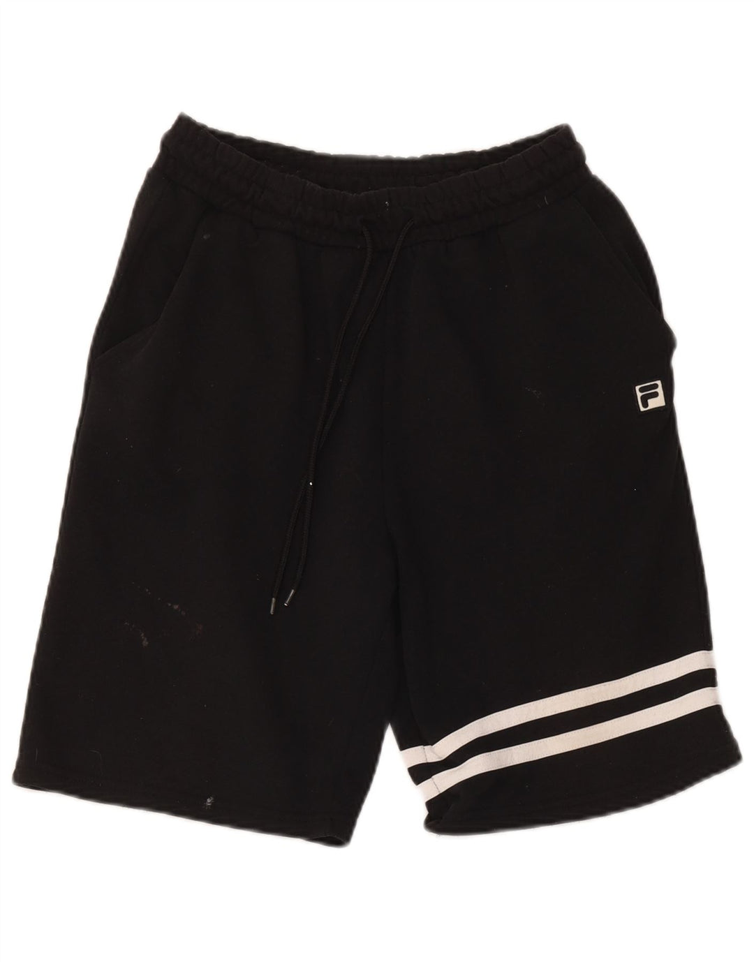 Fila Mens Sport Shorts IT 50 Médio Poliéster Preto