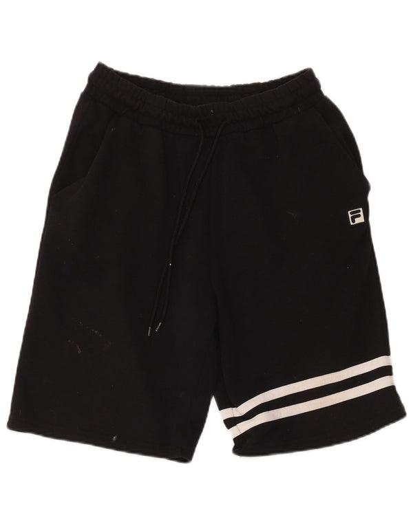 Fila Mens Sport Shorts IT 50 Médio Poliéster Preto