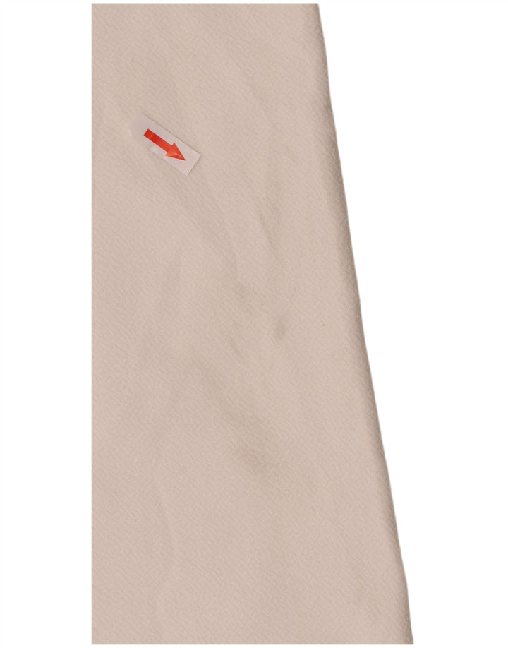 Zara Womens Shift Dress UK 14 Médio Branco Floral Poliéster