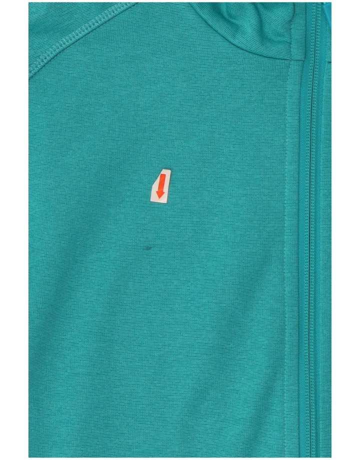 Jack Wolfskin Jaqueta feminina de treino UK 14/16 grande turquesa