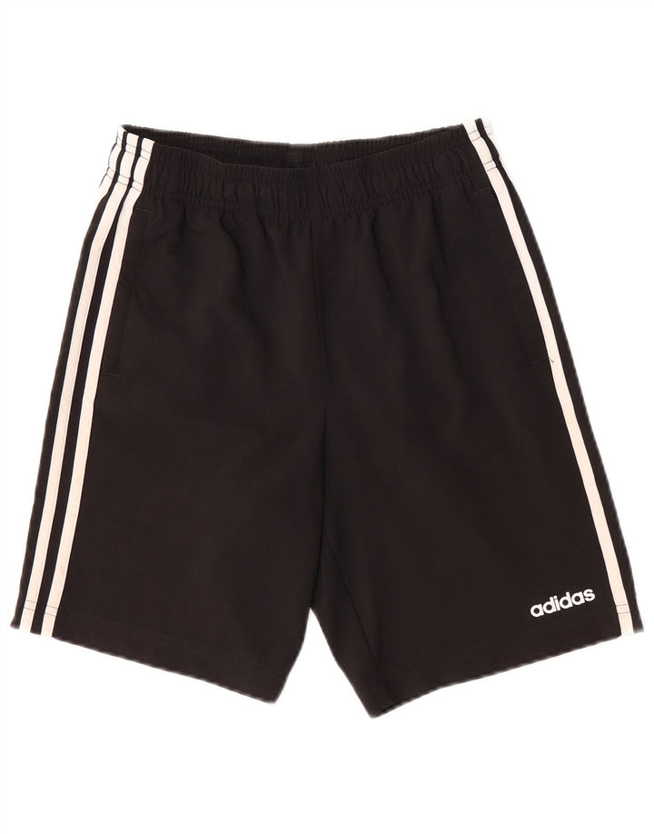 Shorts esportivos Adidas meninos 12-13 anos preto poliéster