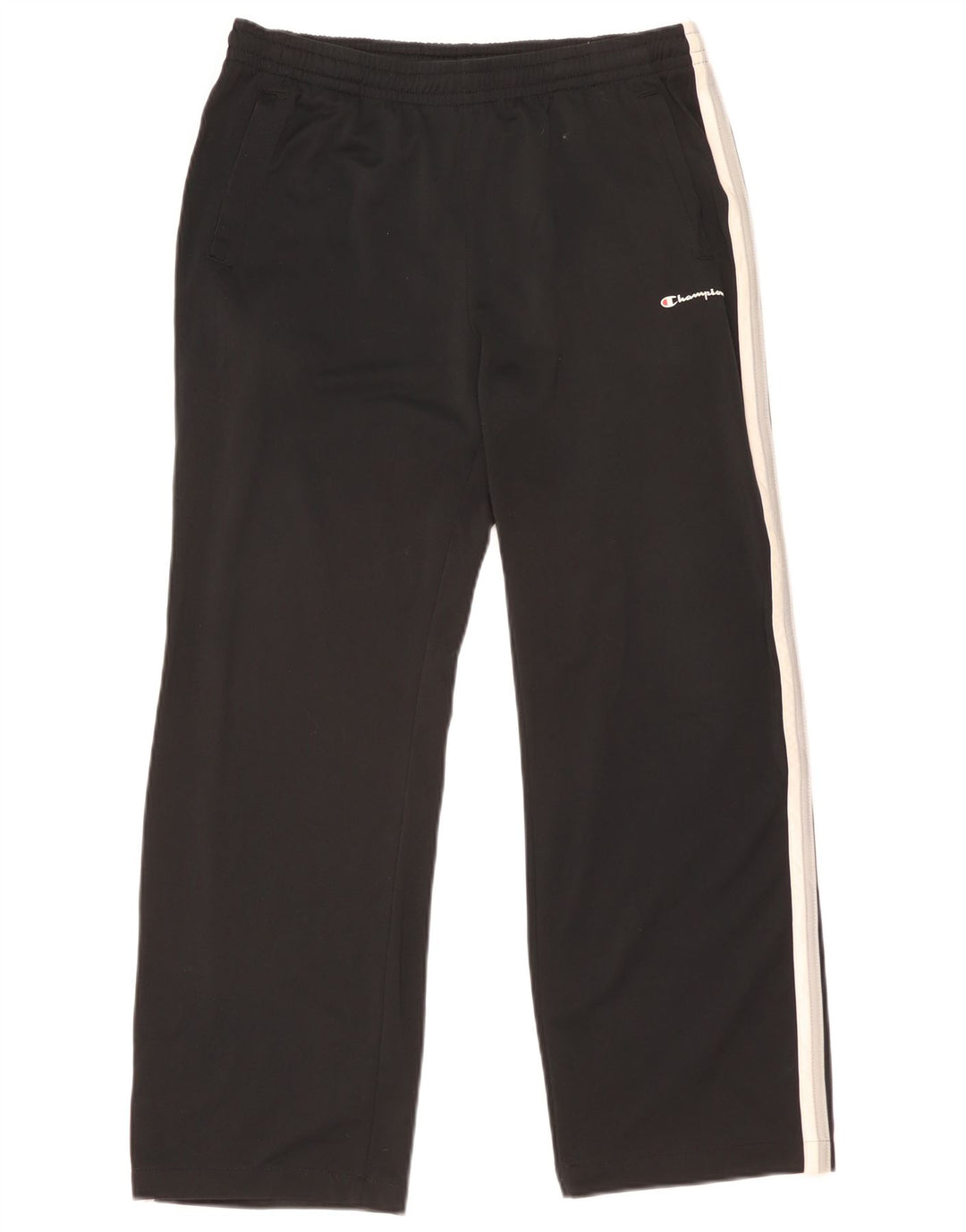 Calça de treino masculina Champion XL preta Colourblock poliéster