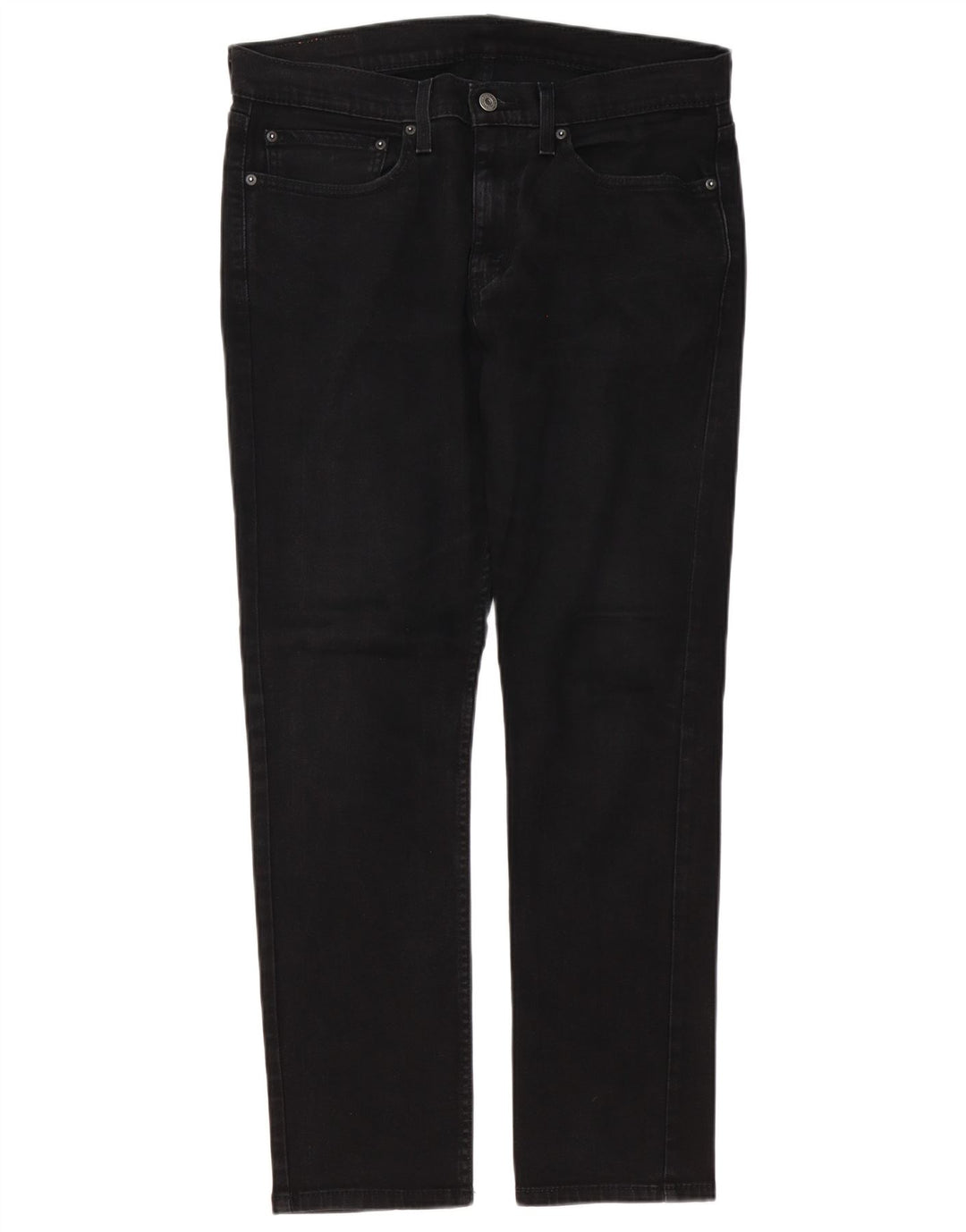 Levi's Mens Jeans Slim W34 L32 Algodão Preto