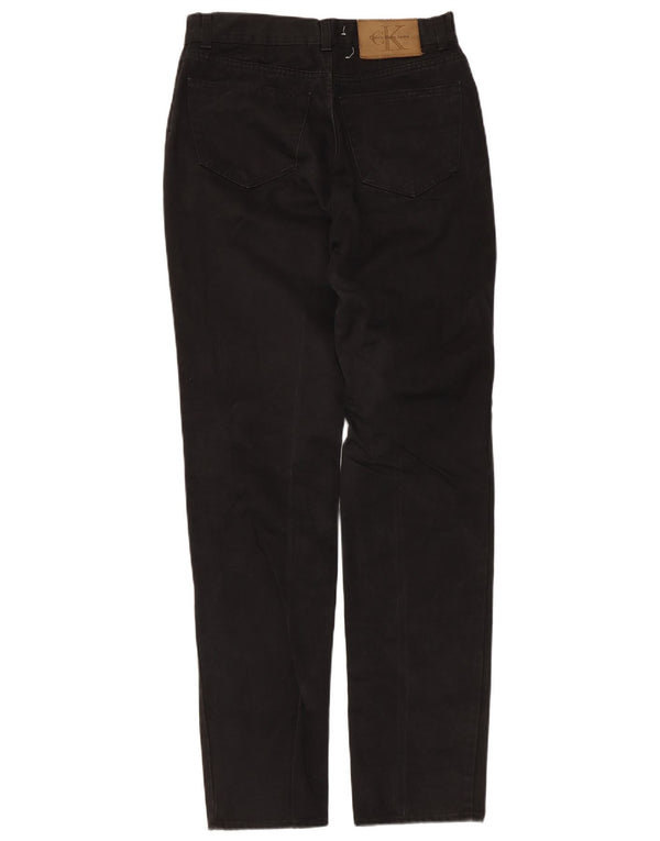 Calvin Klein Mens Jeans Slim W30 L32 Algodão Preto