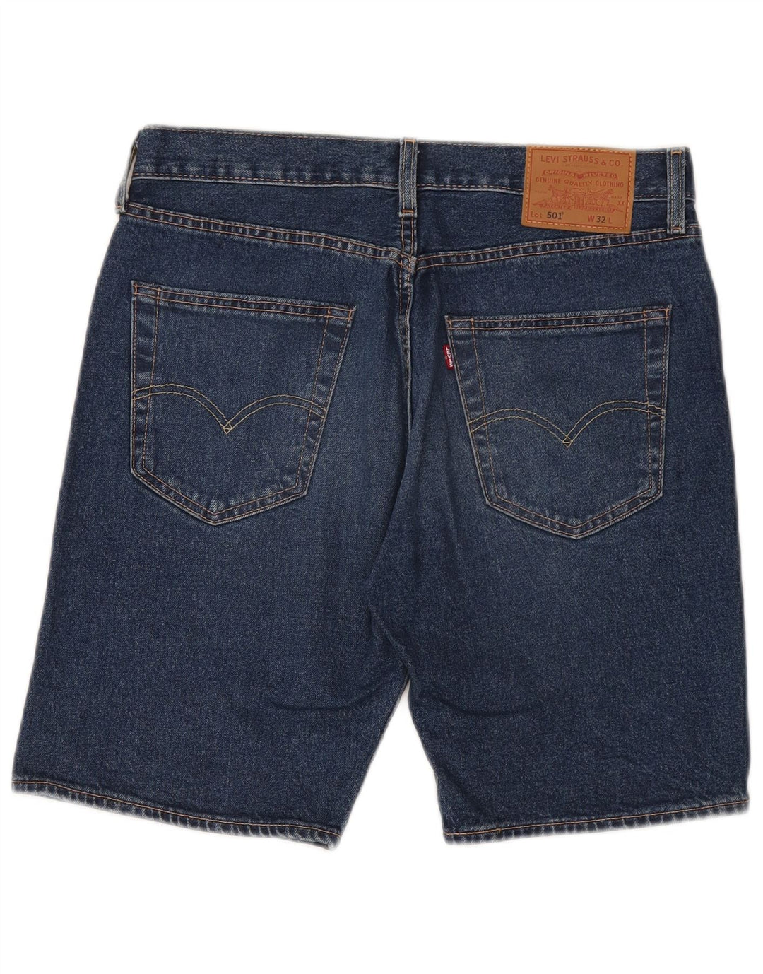 Shorts jeans masculino 501 da Levi's W32 azul médio algodão