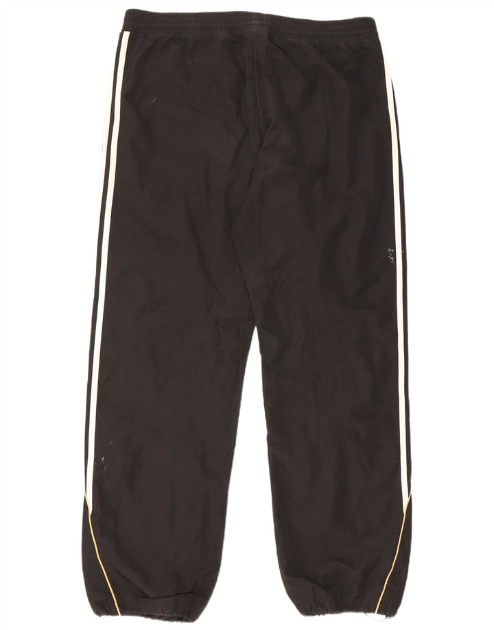 ADIDAS Mens Treino Calças Joggers Grande Poliéster Preto