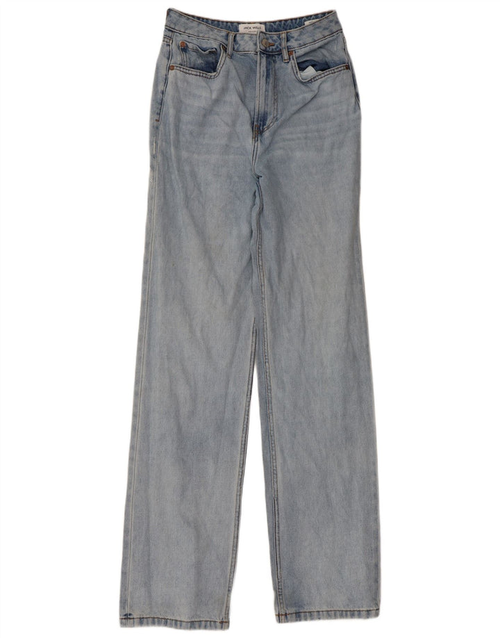 JACK WILLS Jeans reto feminino W28 L32 algodão azul
