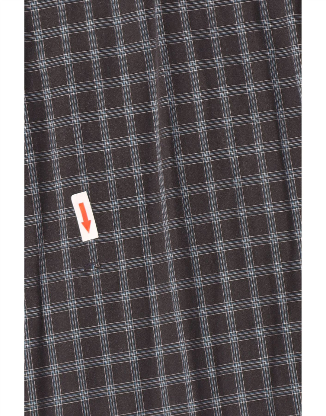 Camisa masculina de manga curta Camel Active XL cinza xadrez algodão