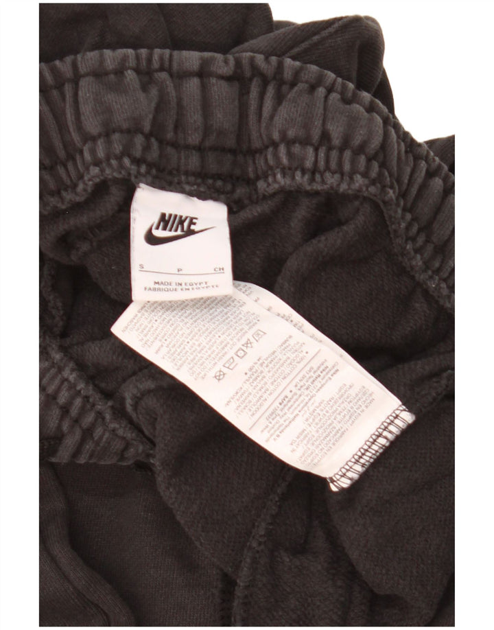 Nike Mens Treino Calças Joggers Pequeno Algodão Preto