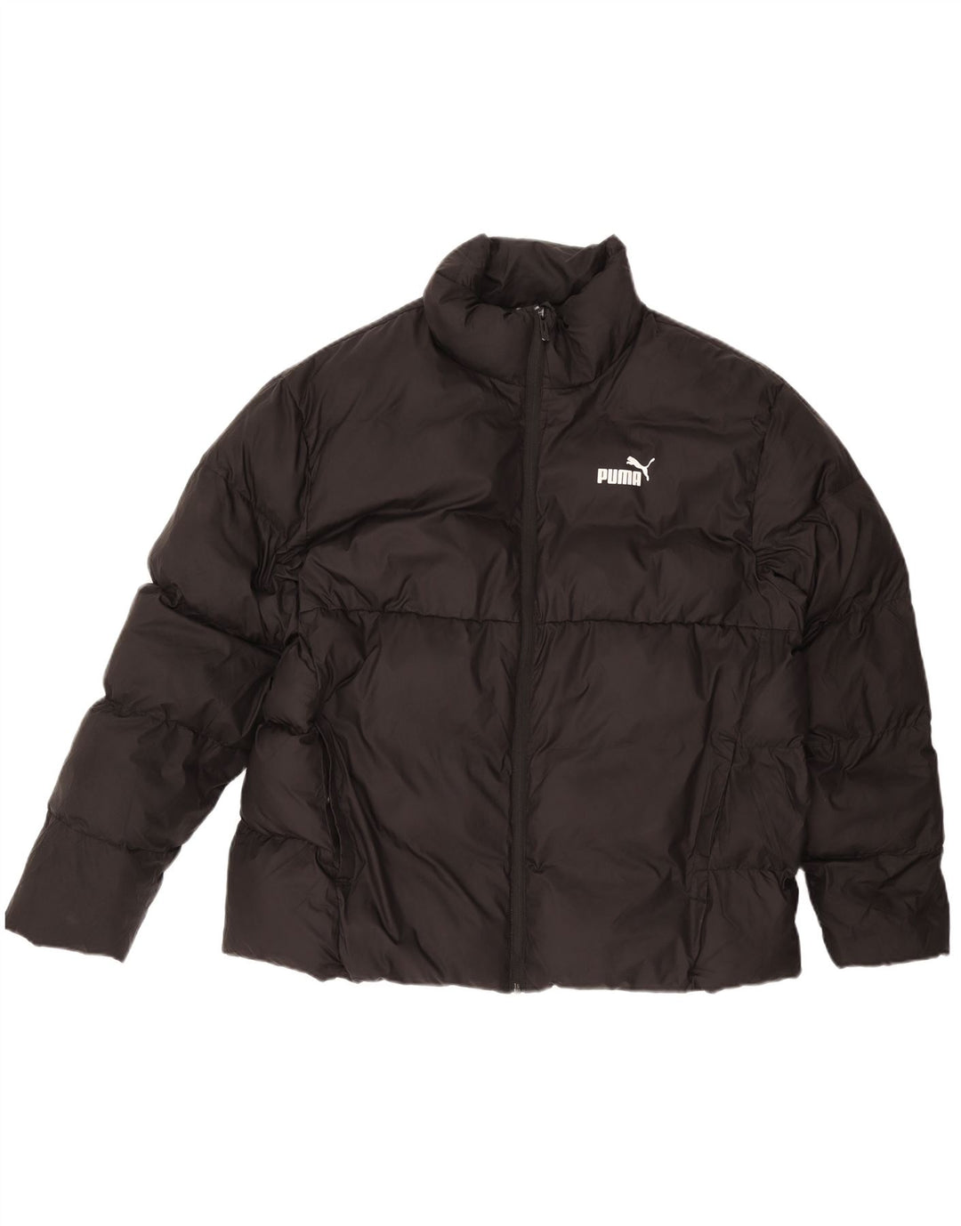 Jaqueta acolchoada masculina PUMA UK 42 XL poliéster preto