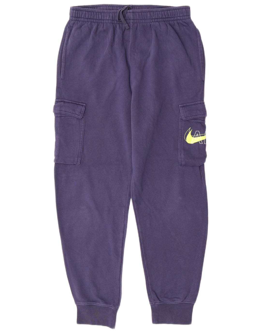 Calça esportiva masculina Nike Graphic Cargo Joggers grande algodão azul marinho