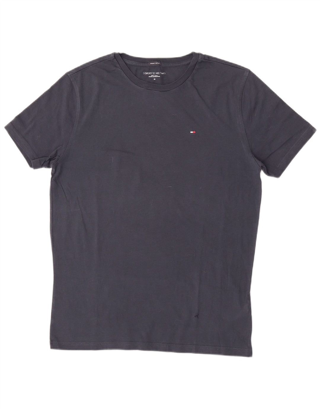 Camiseta masculina Tommy Hilfiger Top médio algodão azul marinho