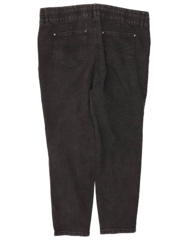 Jeans feminino Marks & Spencer Autograph Slim UK 20 2XL W38 L27 cinza