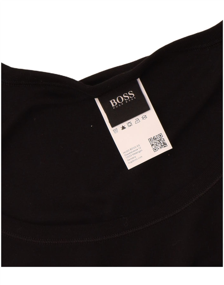 Colete masculino Hugo Boss Top 2XL de algodão preto