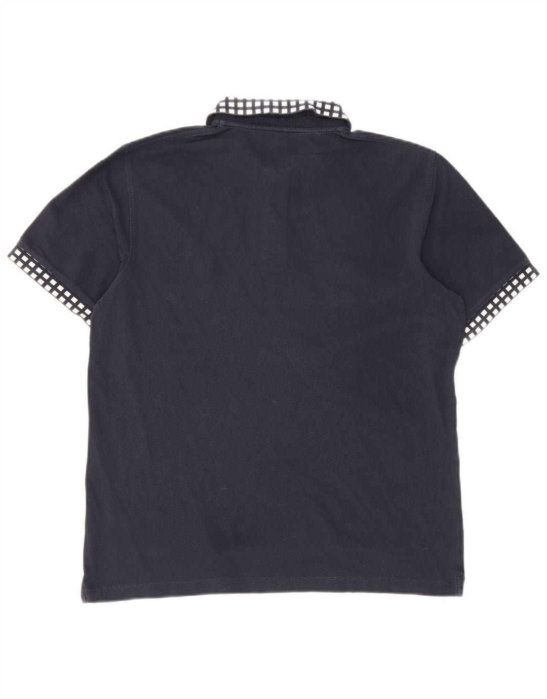 Camisa polo masculina Sun68 XL azul marinho algodão