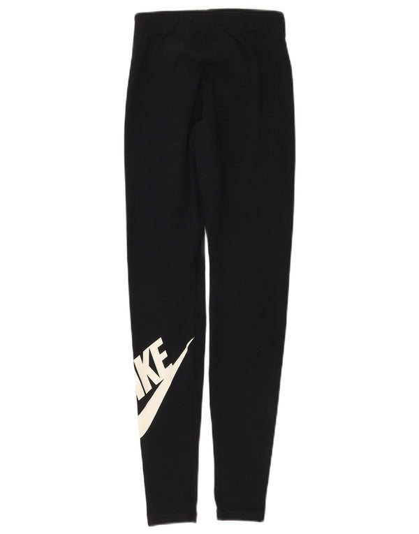 Leggings Nike Femininas Graphic UK 4 XS Azul Marinho Algodão