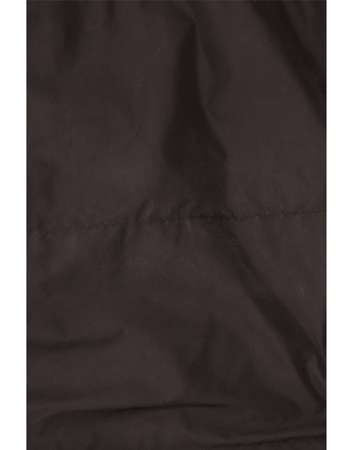 Casaco acolchoado com capuz masculino Puma UK 40 grande poliéster preto