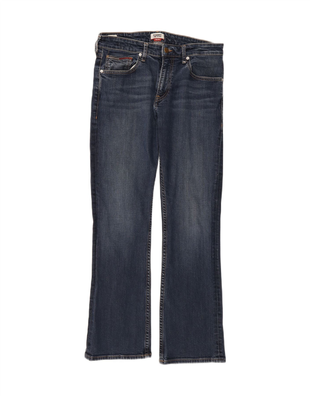 Jeans bootcut feminino TOMMY HILFIGER W34 L32 algodão azul
