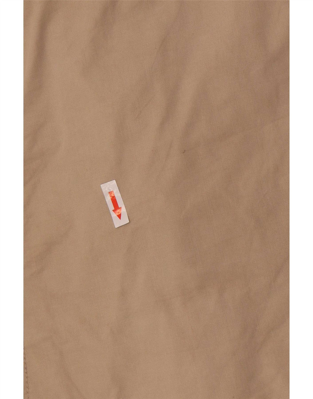 Trench coat feminino curto duplo breasted Massimo Dutti Reino Unido 14 médio bege