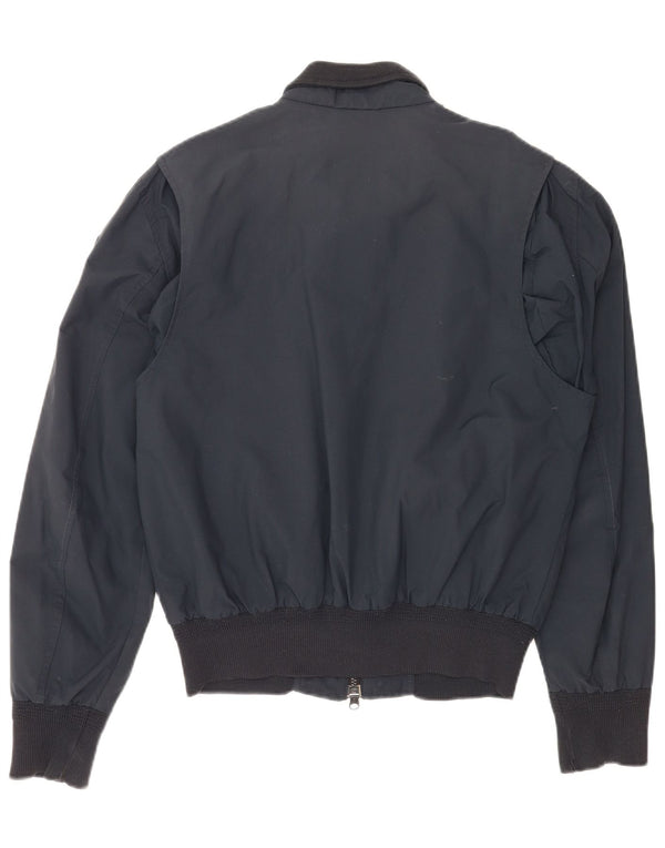 Jaqueta bomber masculina Blauer UK 40 grande nylon azul marinho