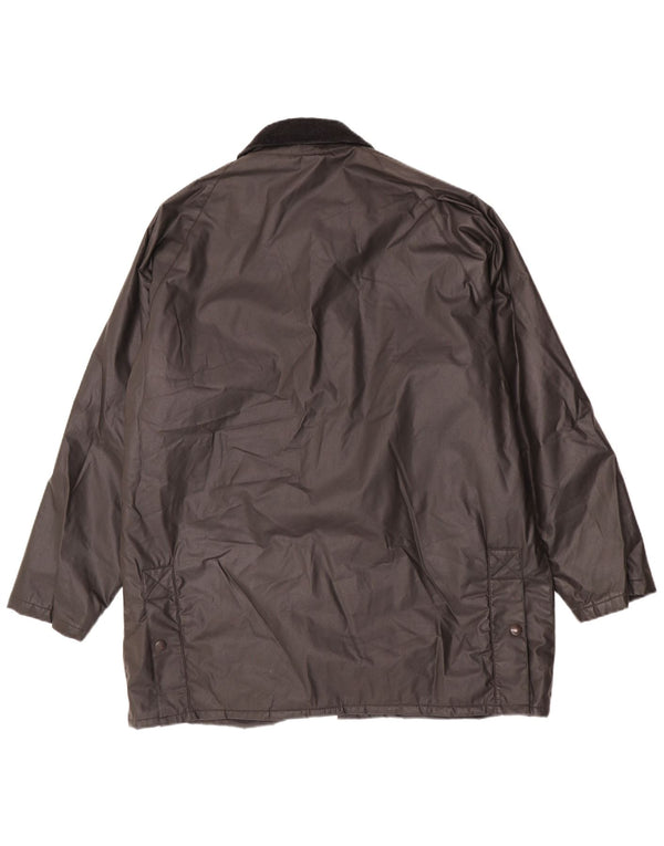 Jaqueta masculina de algodão encerado Conbipel Natural Wear UK 42 XL poliéster cinza