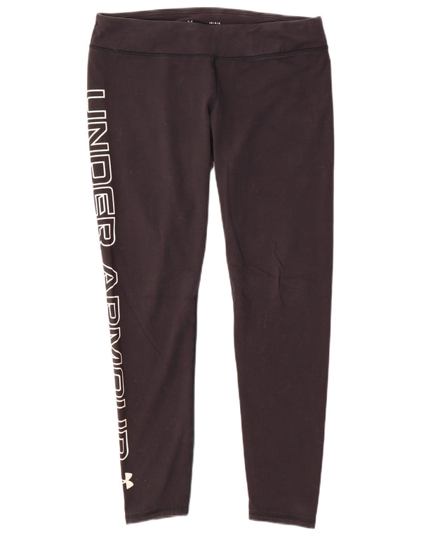 Leggings gráficas femininas Under Armour UK 16 grandes pretas