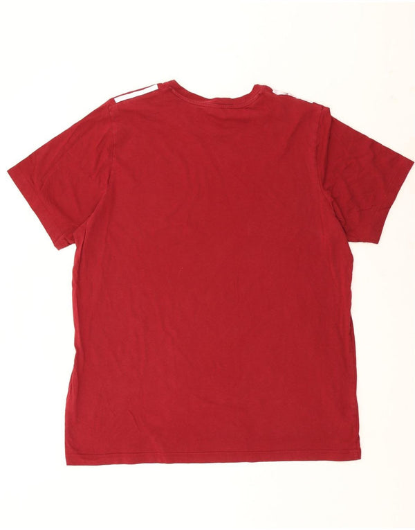 Camiseta masculina Adidas Top XL algodão vermelho