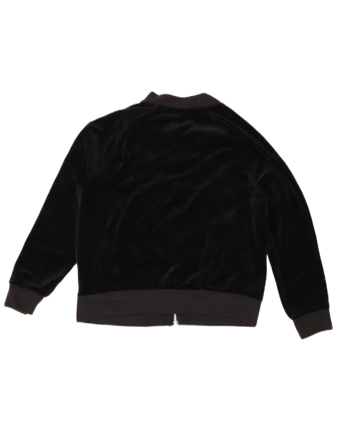 Jaqueta Nike Feminina Oversized Velour Tracksuit UK 10 Pequena Preta