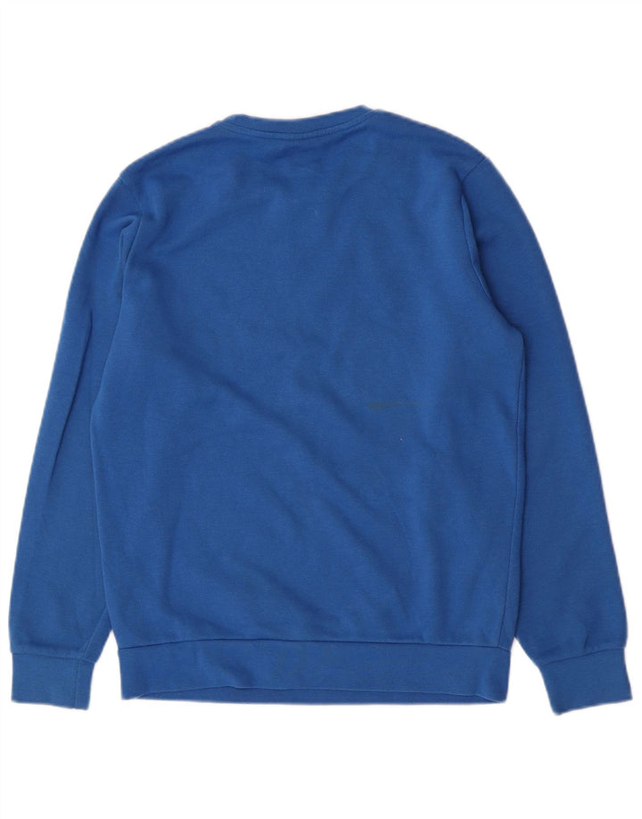 Jumper de moletom gráfico Champion Boys 13-14 anos XL azul algodão