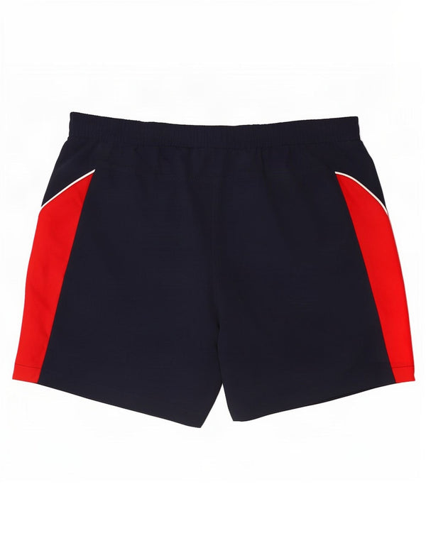 Fila Mens Sport Shorts Grande Poliéster Colourblock Azul Marinho