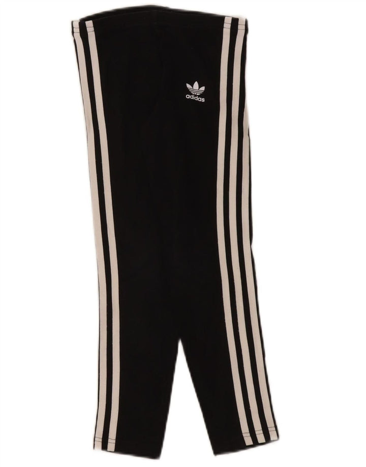 Leggings ADIDAS Meninas 7-8 Anos Algodão Preto