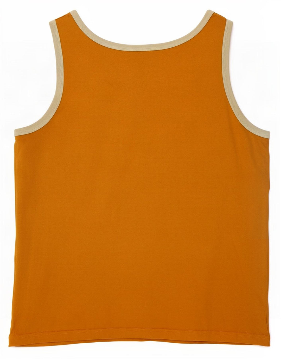 Adidas Mens Vest Top UK 38/40 Medium Orange Colourblock