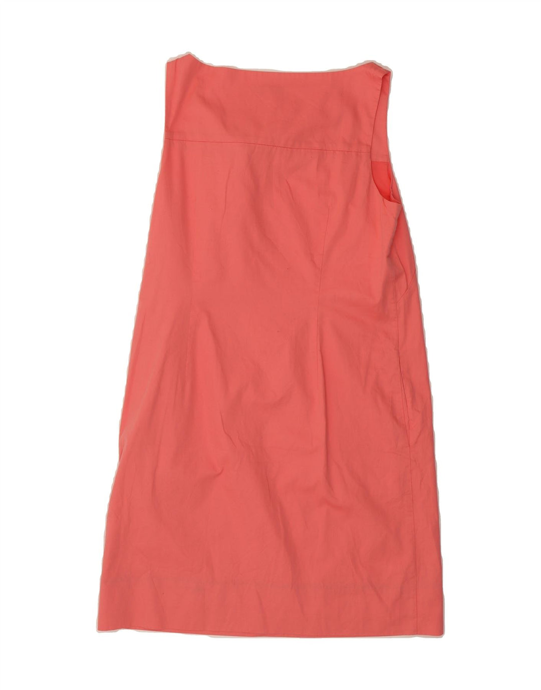 J. CREW Womens Sleeveless A-Line Dress US 10 Large Pink Cotton Vintage J. Crew and Second-Hand J. Crew from Messina Hembry 