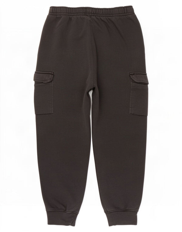 Nike Mens Cargo Calças de treino Joggers grandes de algodão preto
