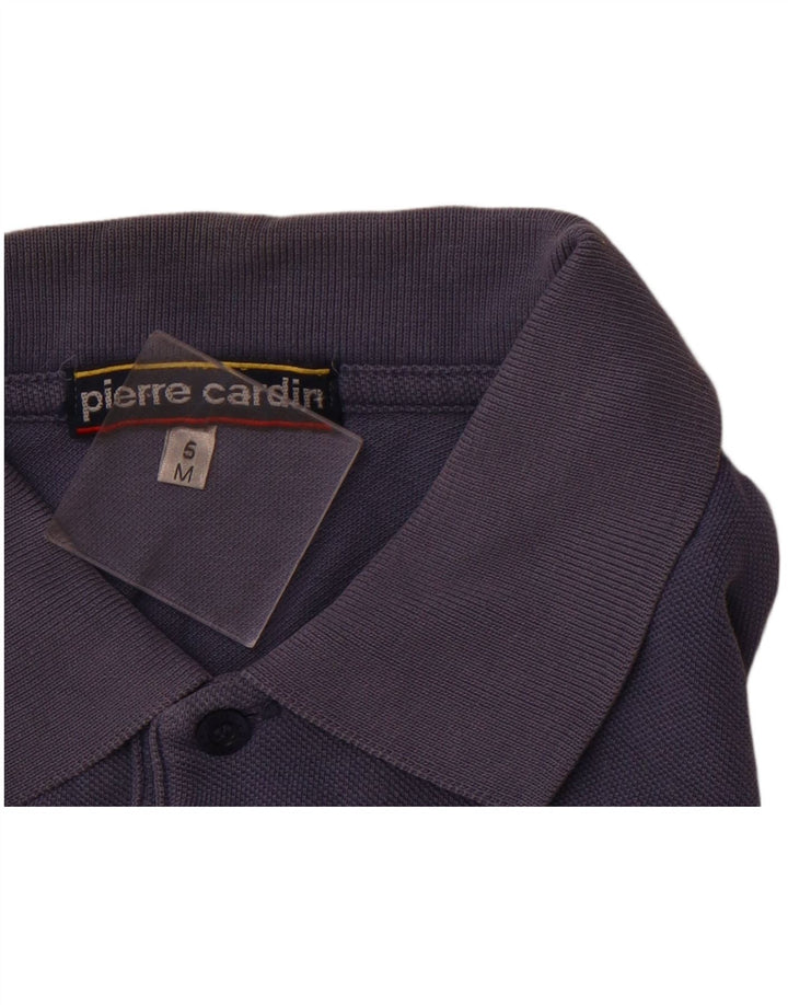 Camisa polo masculina PIERRE CARDIN de algodão azul marinho médio