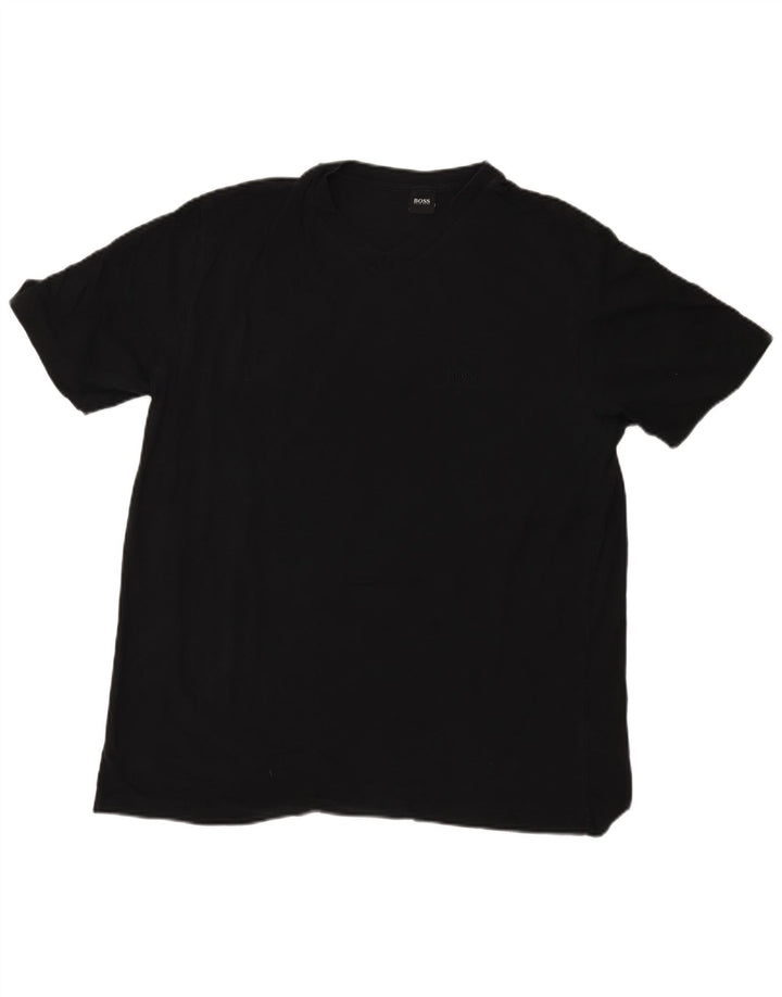 Camiseta masculina Hugo Boss Top 2XL algodão preto